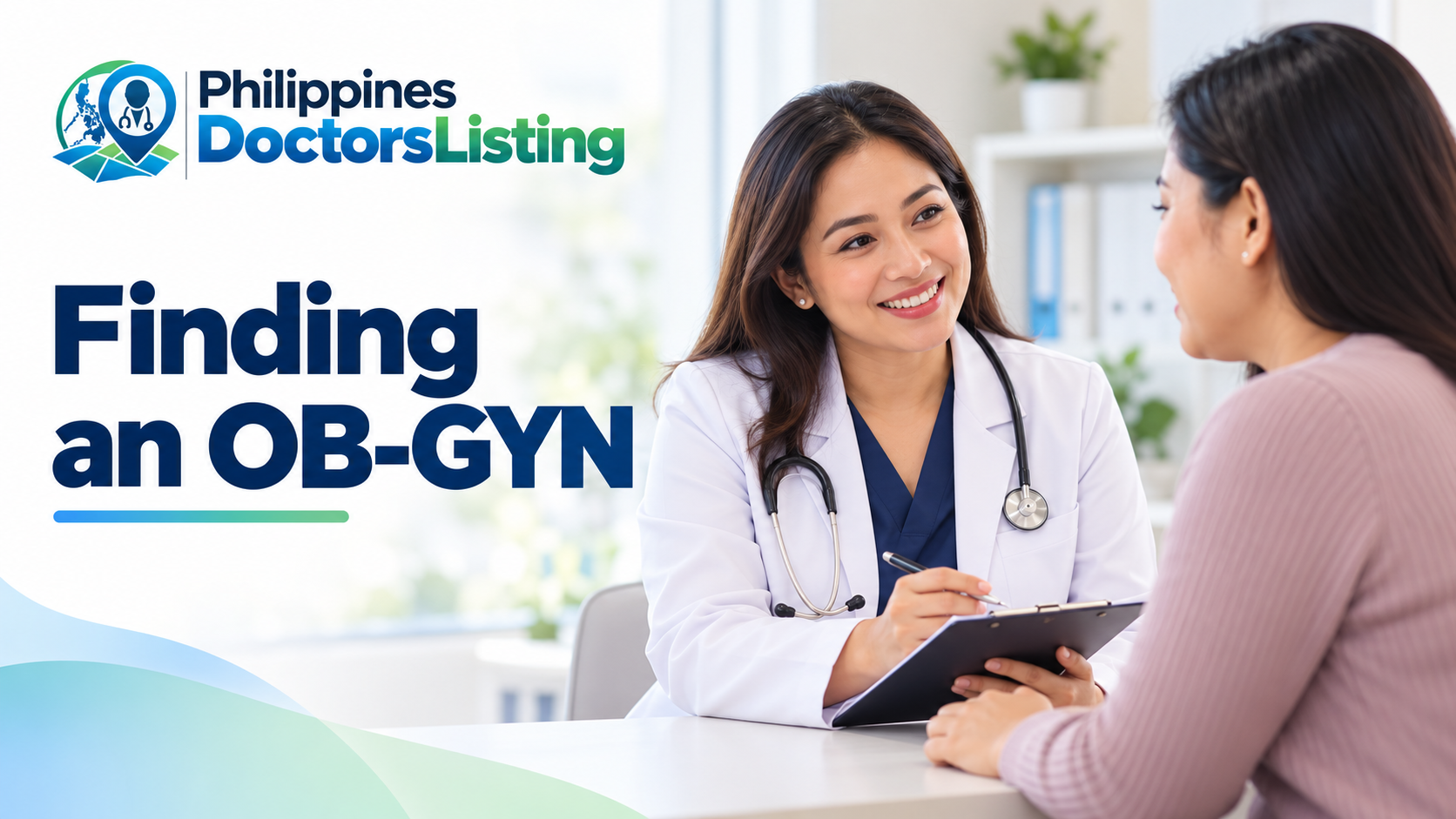 PDL OB-GYN guide with an illustrative private consultation